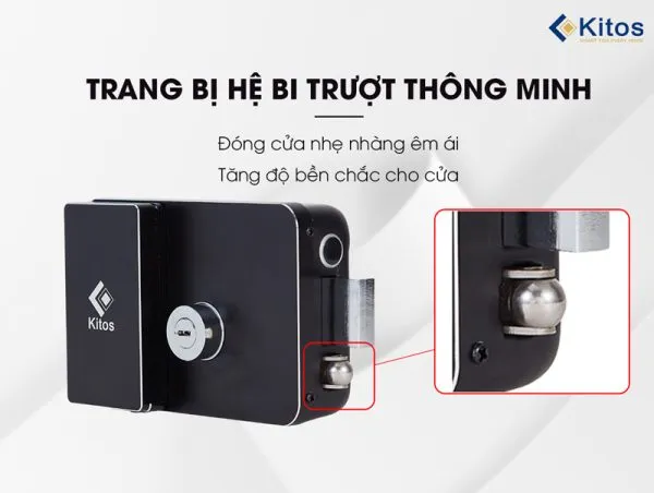 Khóa cửa cổng thông minh Kitos DLS8 CNC