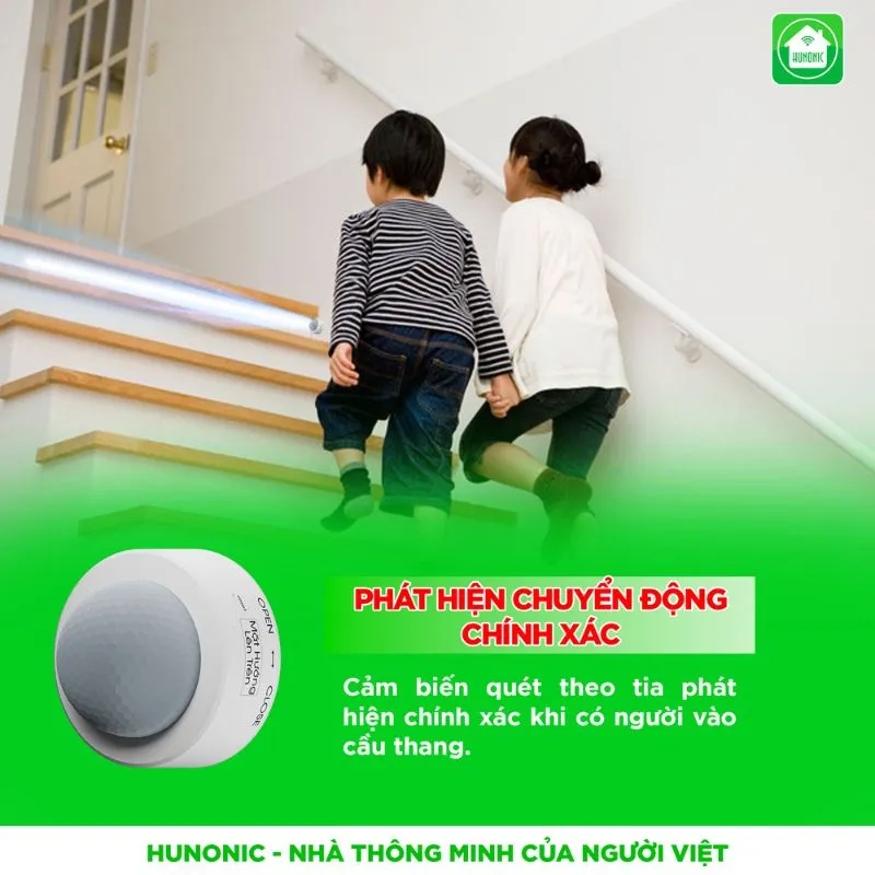 Cảm Biến Cầu Thang Hunonic ST02