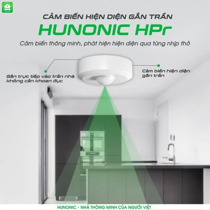 Cảm Biến Hiện Diện Wifi Hunonic HPr