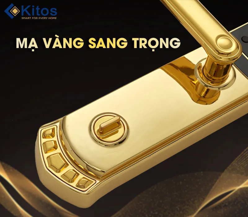 Kitos C968 Face ID mạ vàng 24k sang trọng