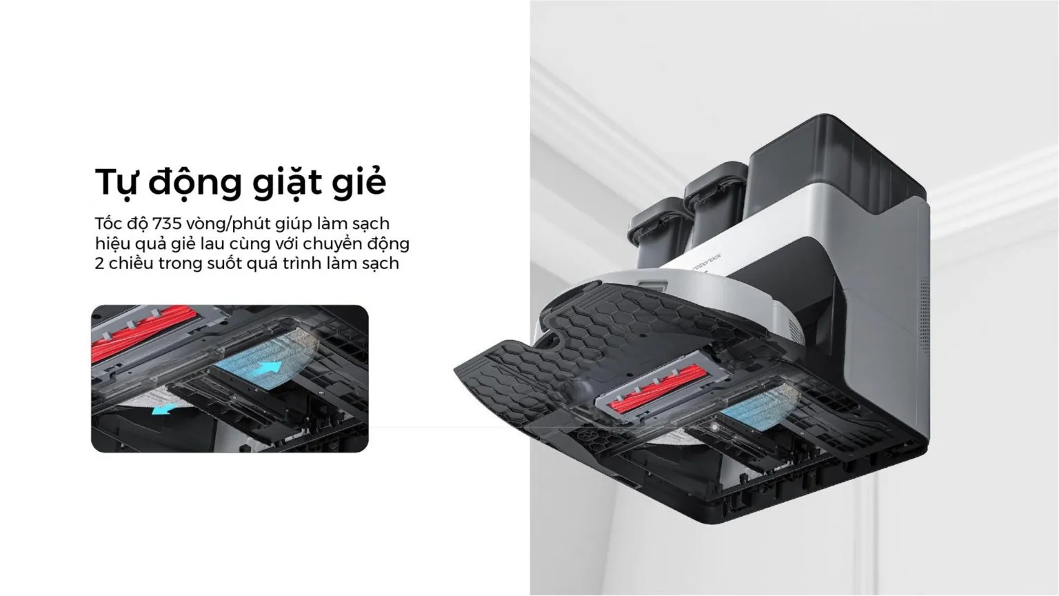 Robot hút bụi lau nhà S7 Max Ultra