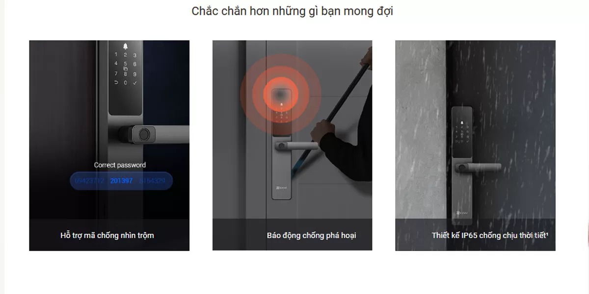 Khóa Cửa Thông Minh Ezviz DL05