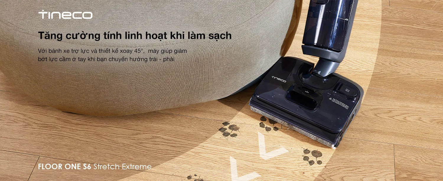 Máy Lau Sàn Hút Bụi TINECO S6 STRETCH EXTEME