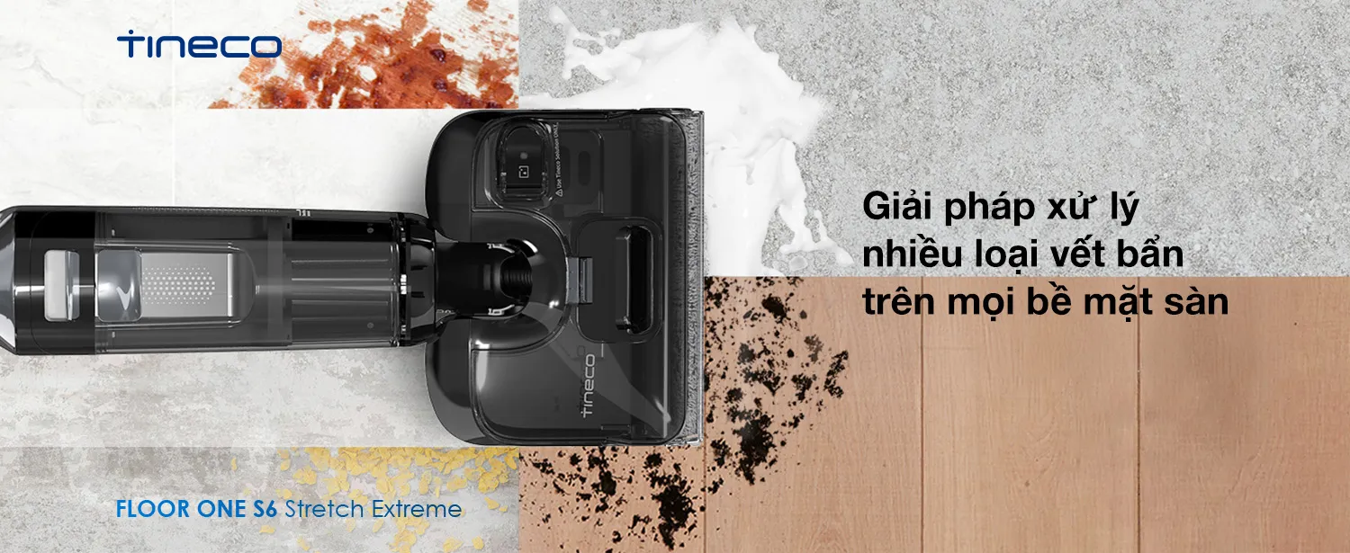Máy Lau Sàn Hút Bụi TINECO S6 STRETCH EXTEME