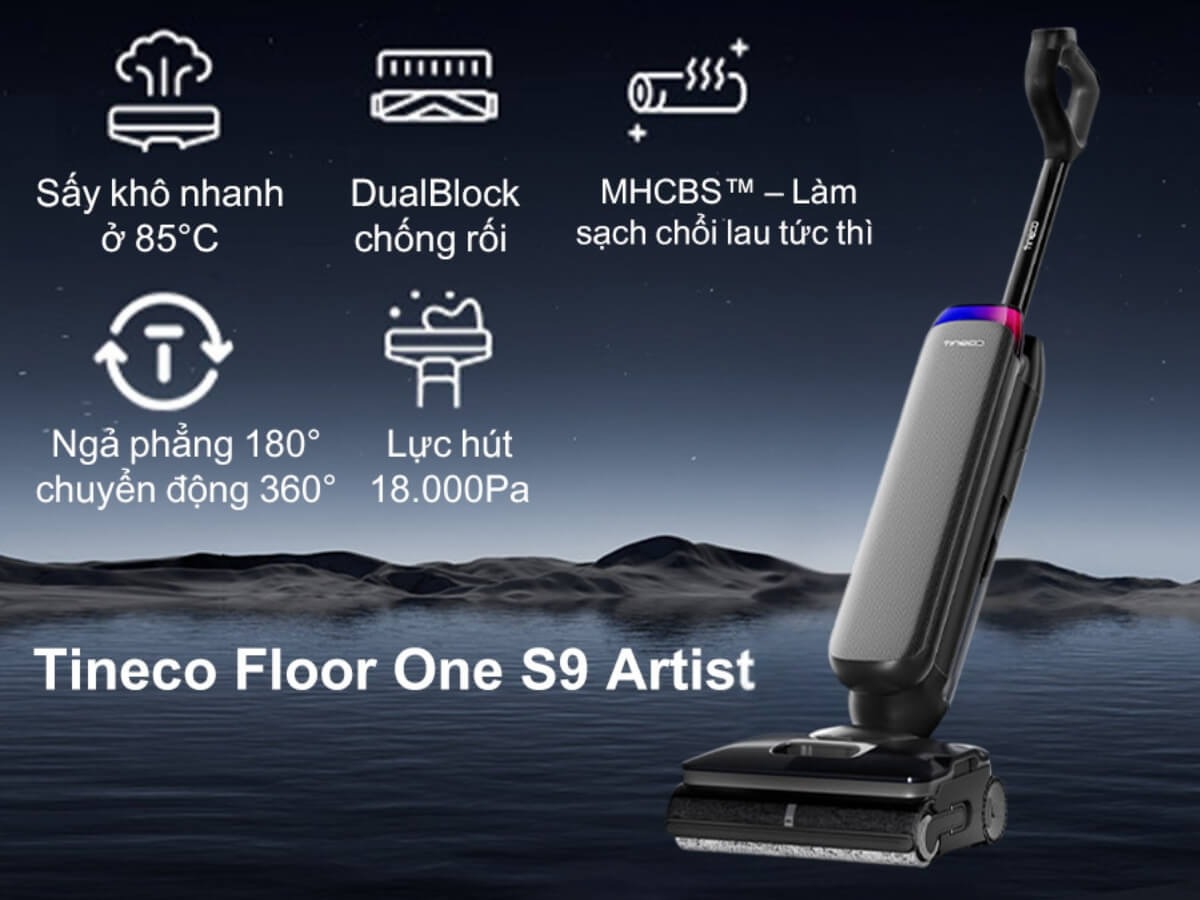 Máy Lau Sàn Hút Bụi TINECO S9 Artist