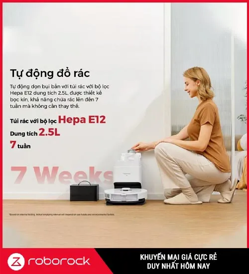 Robot hút bụi lau nhà Q5 Pro Plus