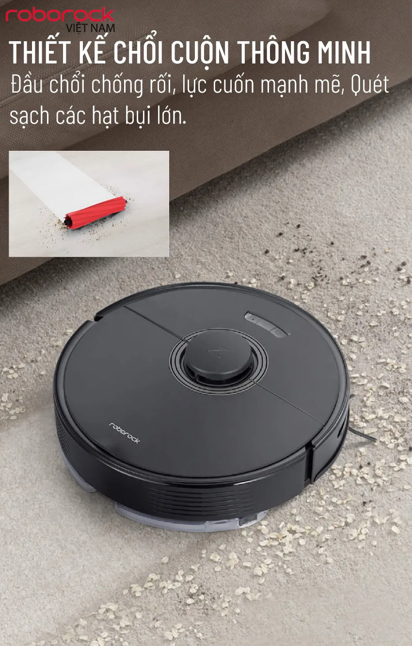 Robot Hút Bụi Lau Nhà Roborock Q7 Max Plus