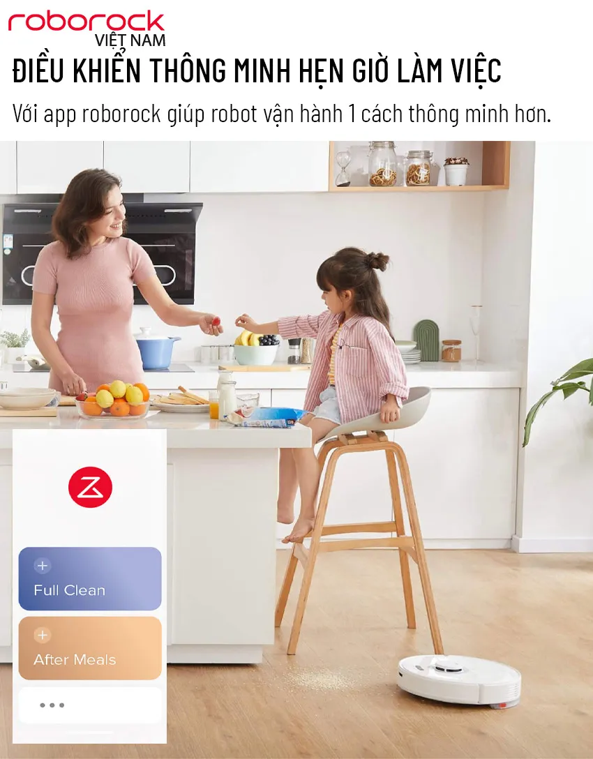 Robot Hút Bụi Lau Nhà Roborock Q7 Max Plus