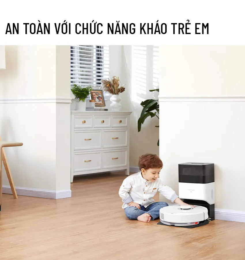 Robot Hút Bụi Lau Nhà Roborock Q7 Max Plus
