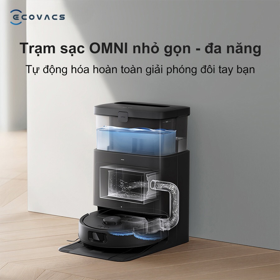 Robot Hút Bụi Ecovacs N30 Pro Omni