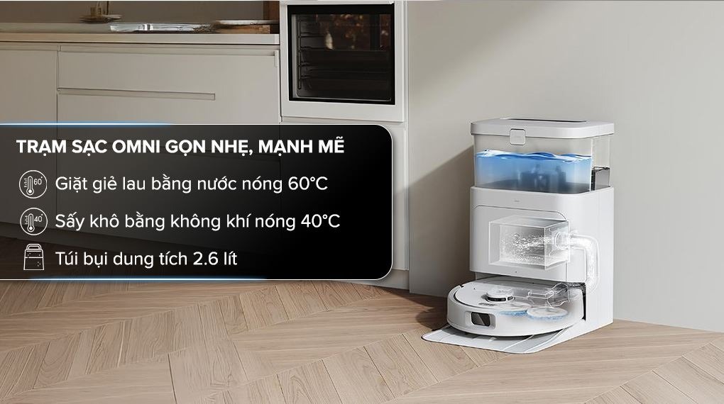 Robot Hút Bụi Ecovacs N30 Pro Omni