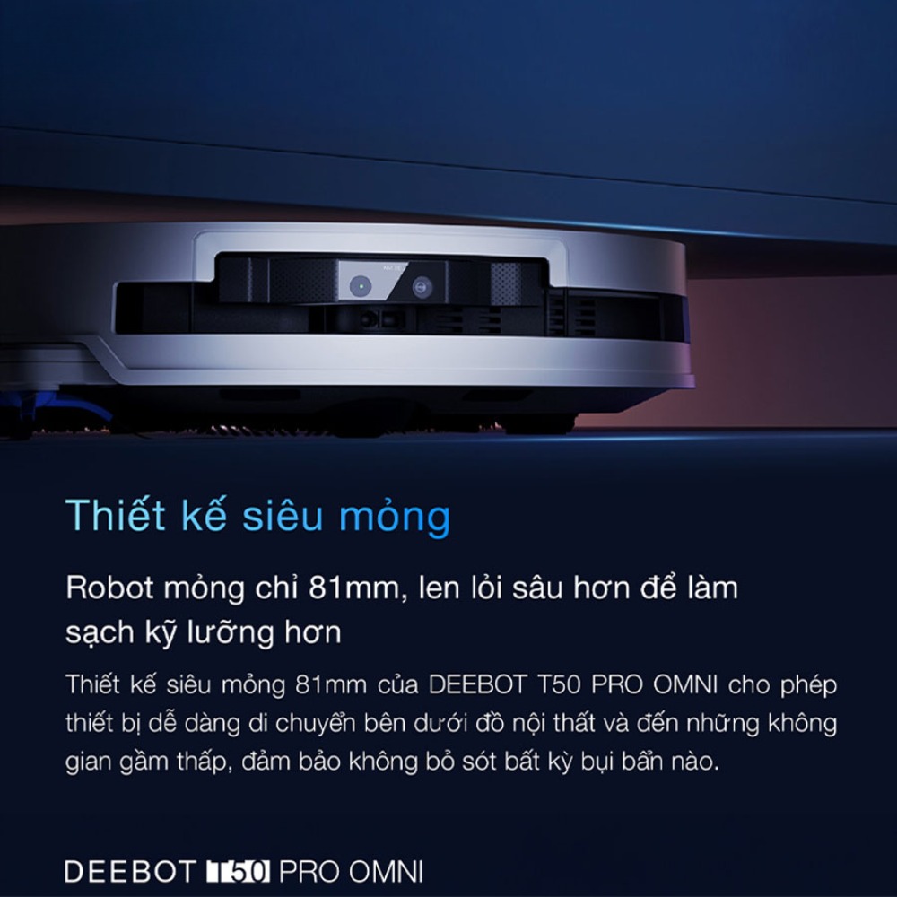Robot Hút Bụi Ecovacs T50 PRO OMNI
