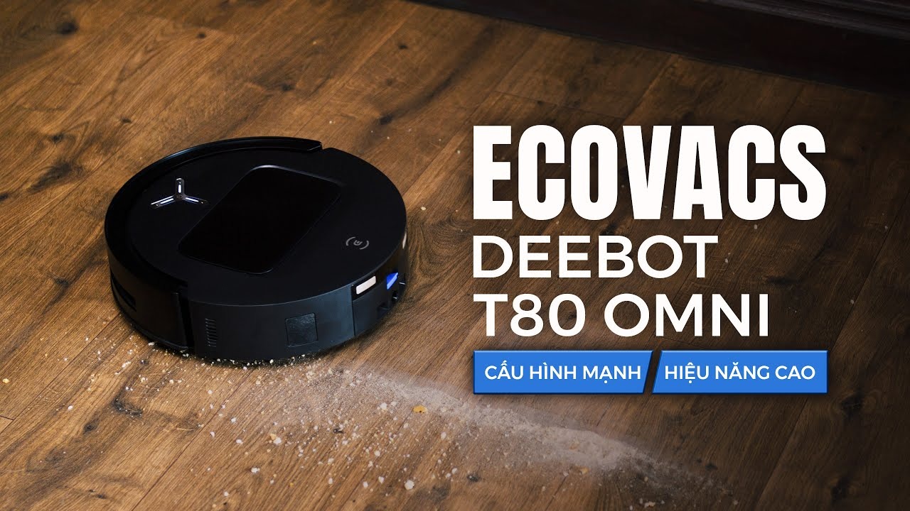 Robot Hút Bụi Ecovacs T80 Omni