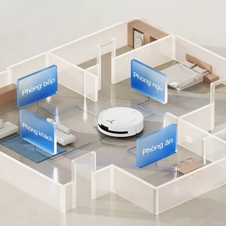 Robot Hút Bụi Ecovacs T80 Omni