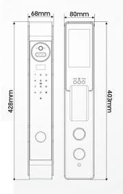 Khóa Cửa Thông Minh Face ID Kassler KL-899 CNC