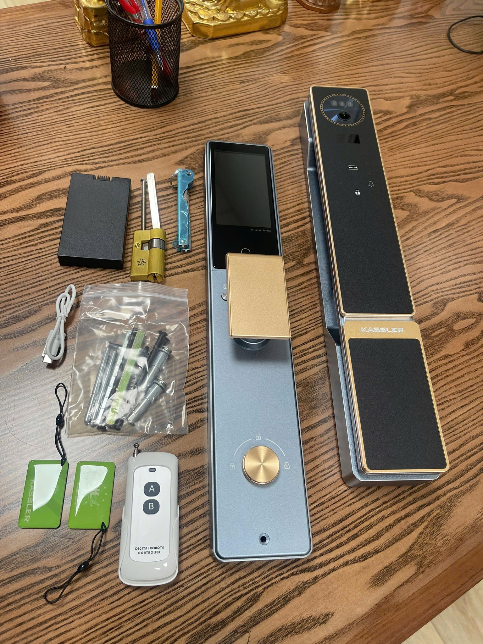 Khóa Cửa Thông Minh Face ID Kassler KL-899 Plus CNC