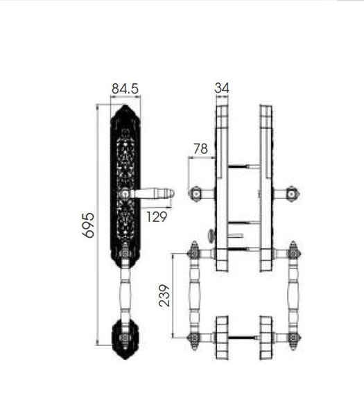 Khóa Đại Sảnh Nhận Diện Khuân Mặt Kassler KL-939F