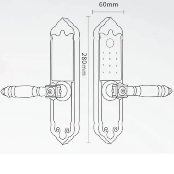 Khóa Vân Tay Tân Cổ Kassler KL-919