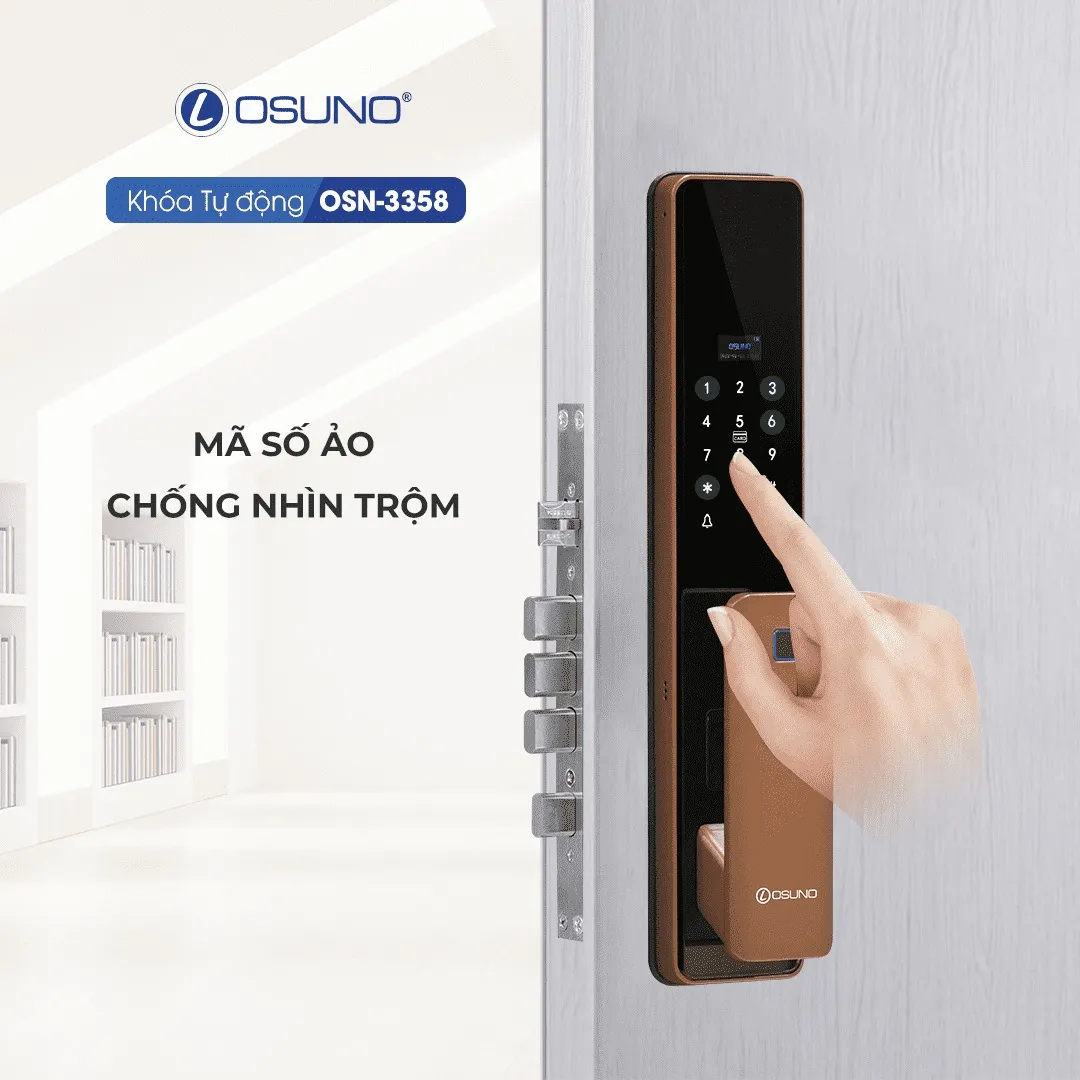 Khóa Cửa Face ID Thông Minh OSUNO OSN-3358