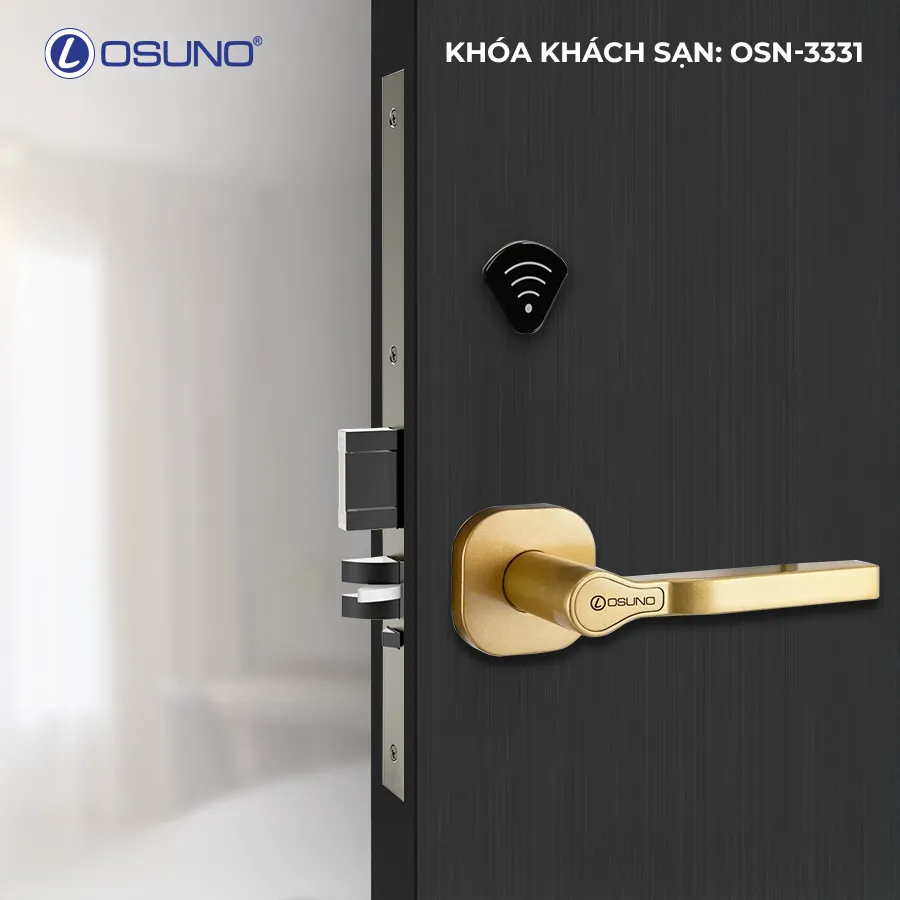 Khóa Cửa Thẻ Từ Thông Minh OSUNO OSN-3331