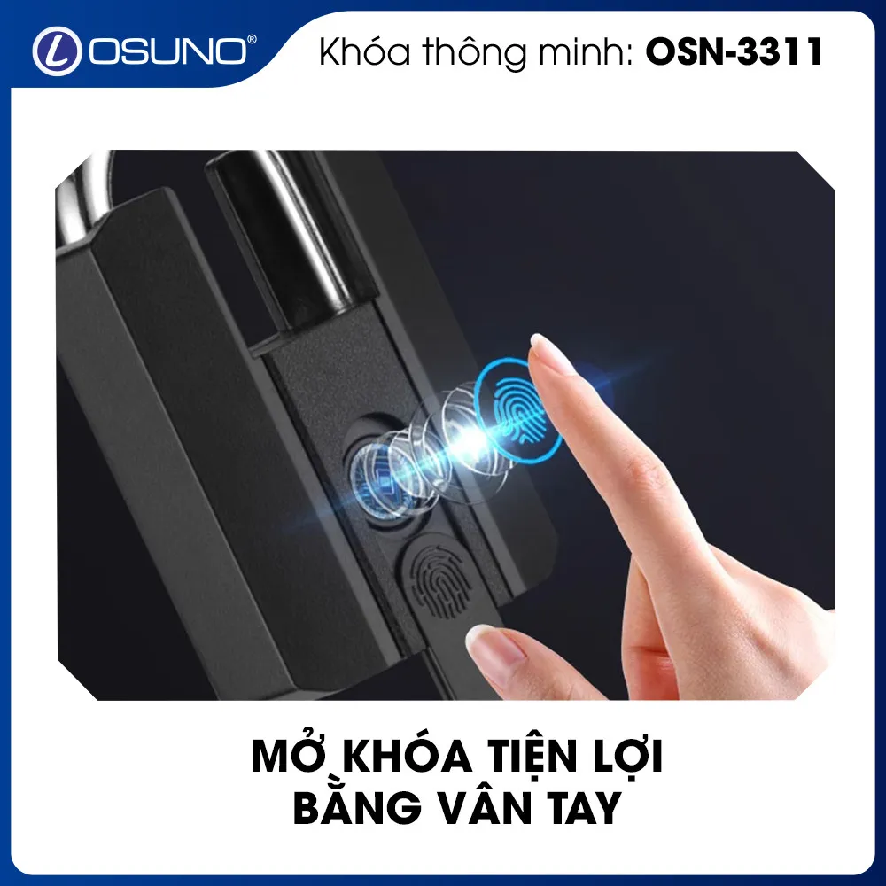 Khóa Cửa Vân Tay OSUNO OSN-3311