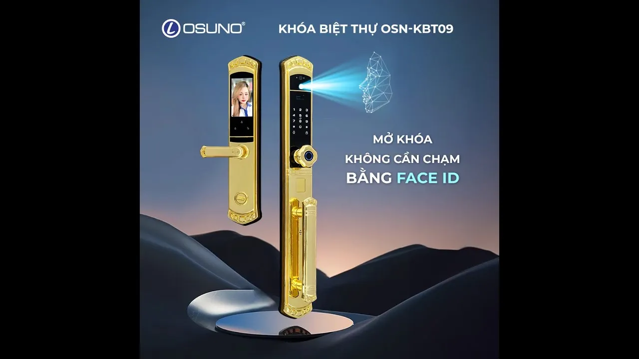 Khóa Thông Minh Face ID OSUNO OSN-KBT09