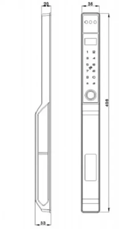 Khóa Cửa Thông Minh Kassler KL-599 PRO