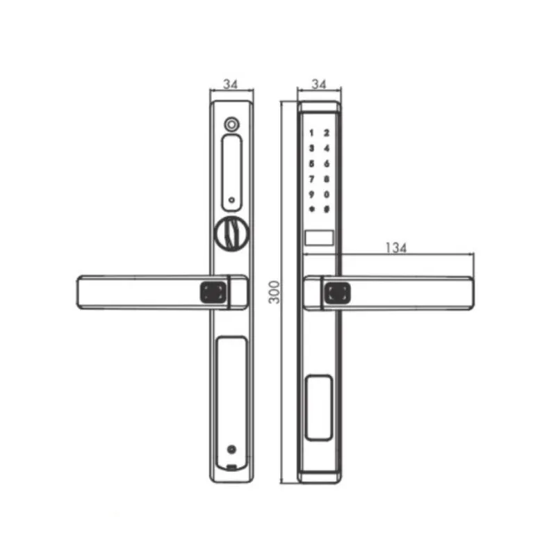 Khóa Cửa Thông Minh Kassler KL-599 LX