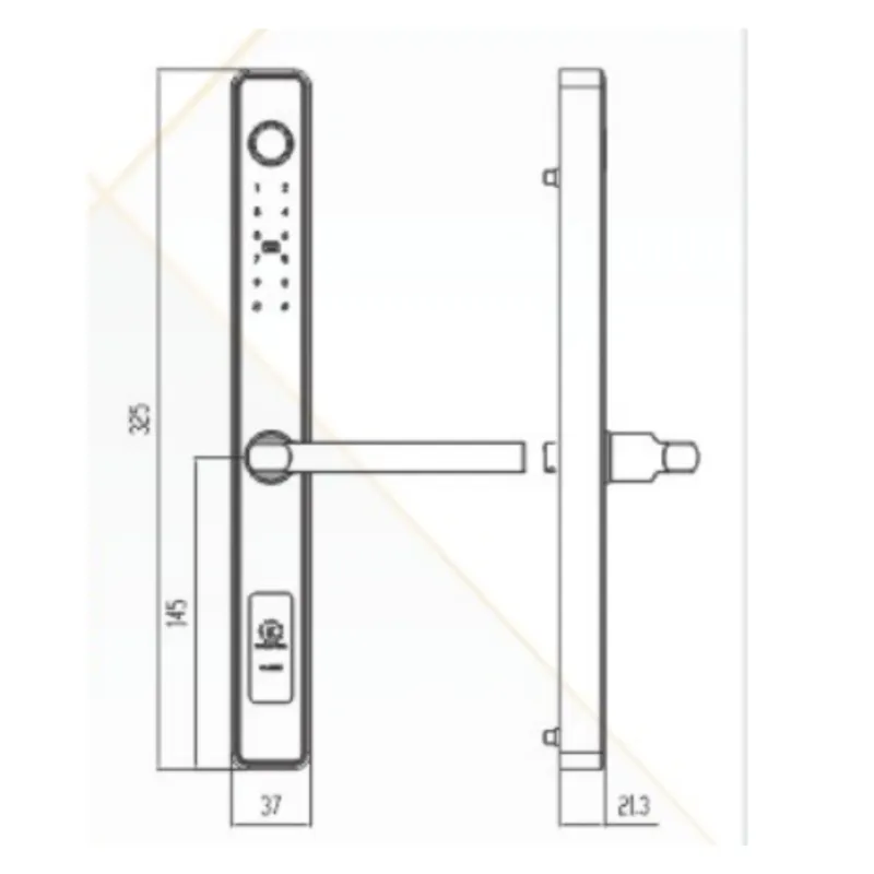 Khoá Cửa Vân Tay Kassler KL-68 BL