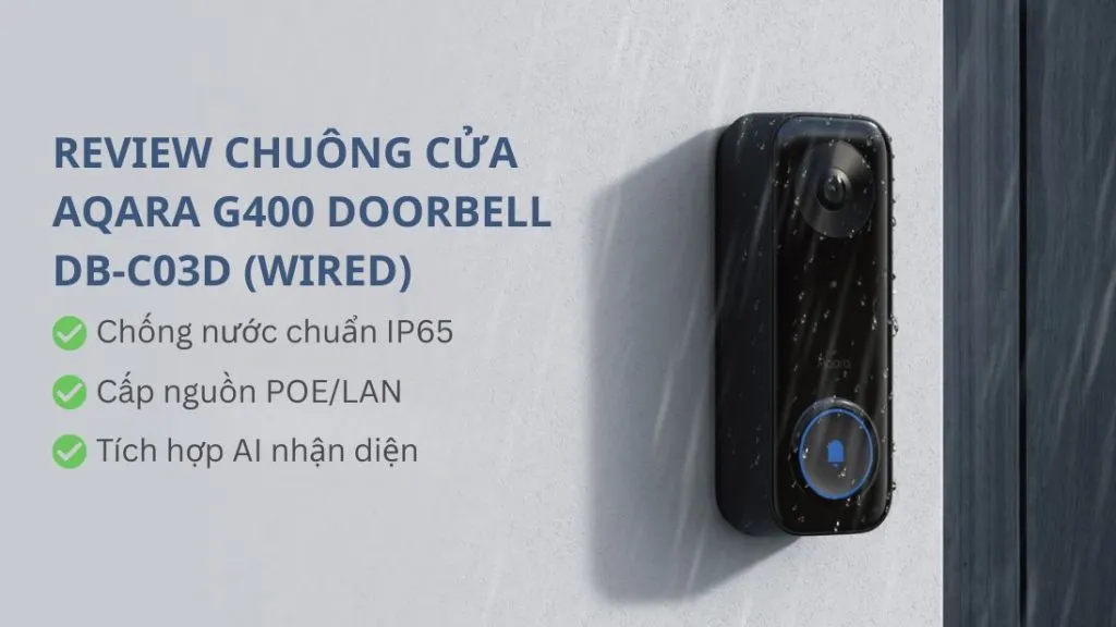 Hướng Dẫn Cài Đặt Chuông Hình G400 Aqara