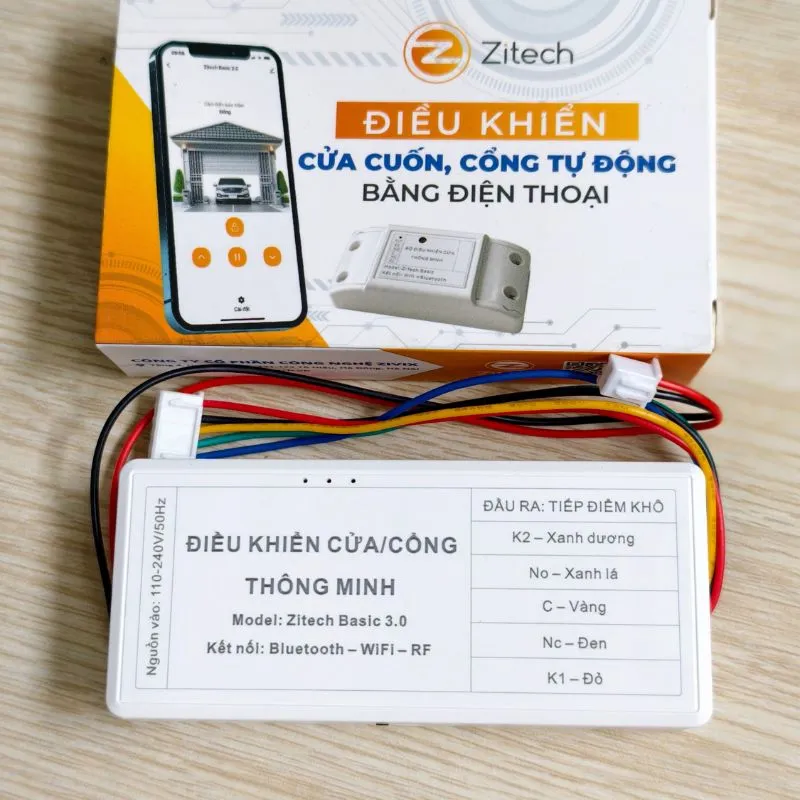 Công Tắc Điều Khiển Cửa Cuốn Thông Minh