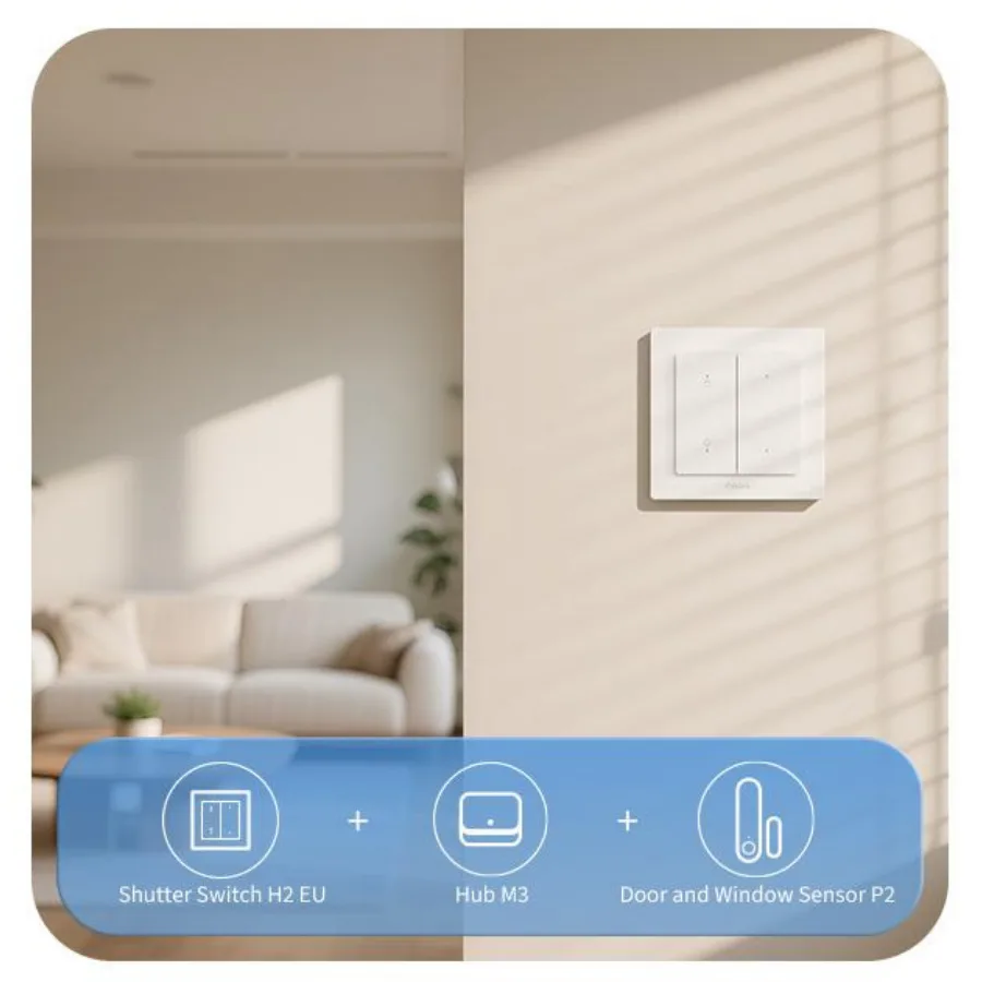 Công Tắc Rèm Aqara H2 EU DS-K02D