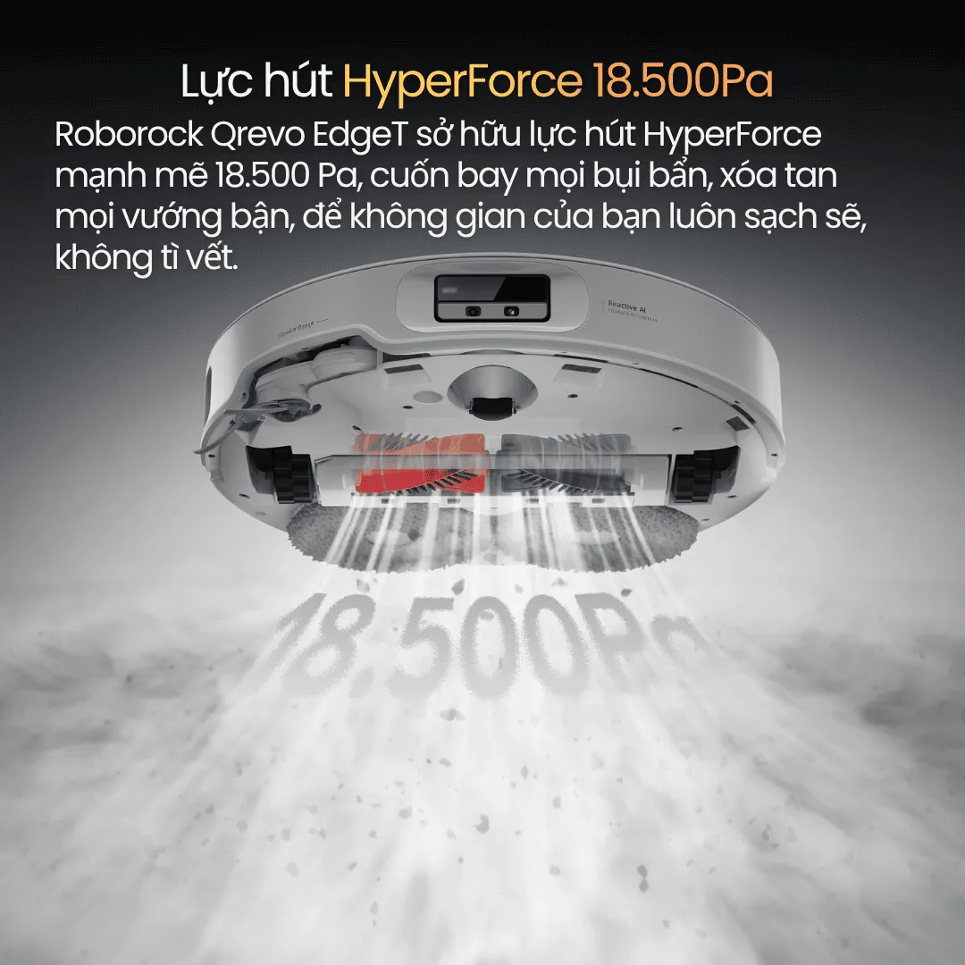 Robot Hút Bụi Roborock Qrevo EdgeT
