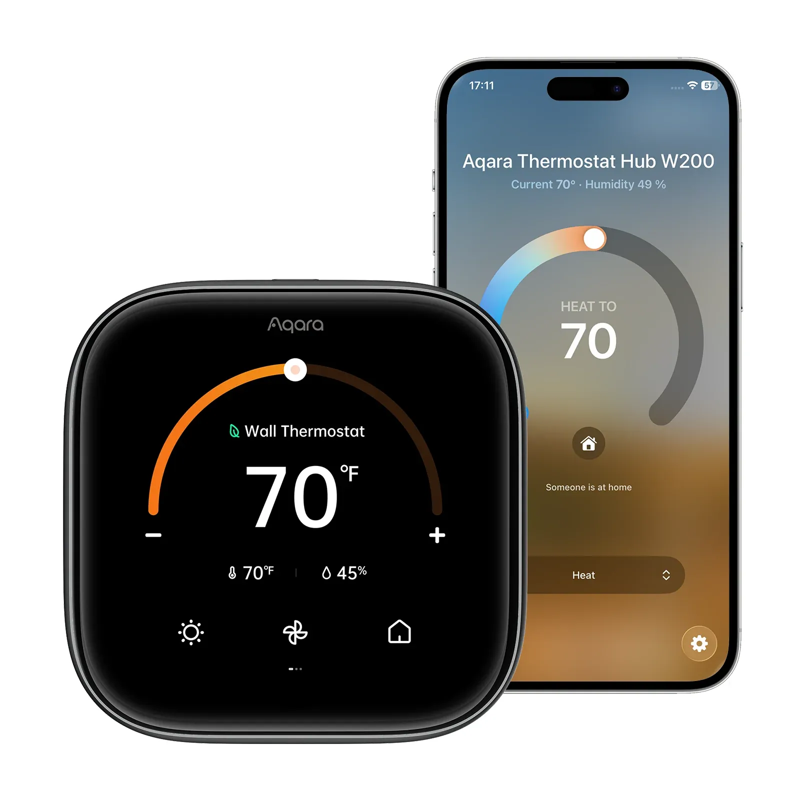 Aqara Thermostat Bộ Điều Khiển Nhiệt Độ Hub W200