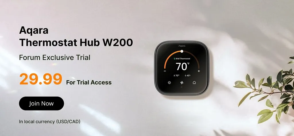 Aqara Thermostat Bộ Điều Khiển Nhiệt Độ Hub W200