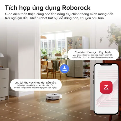 Robot Hút Bụi Roborock Qrevo C Pro