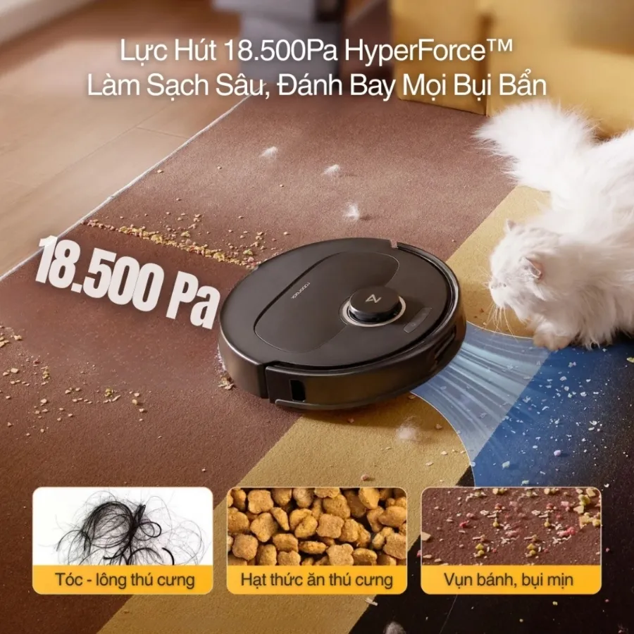 Robot Hút Bụi Roborock Qrevo S Pro