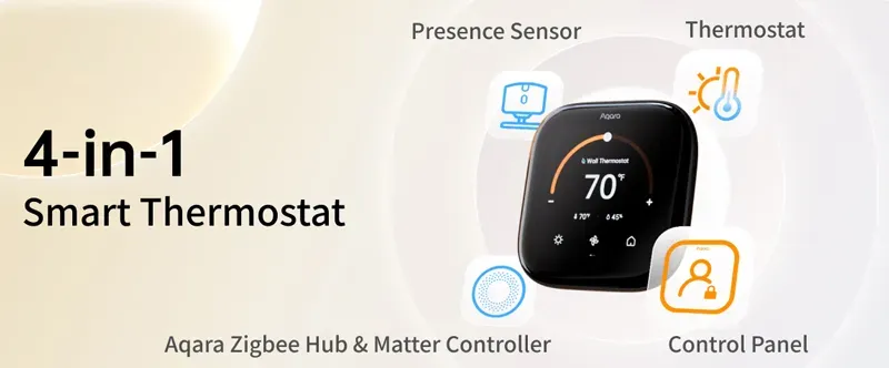 Aqara Thermostat Bộ Điều Khiển Nhiệt Độ Hub W200