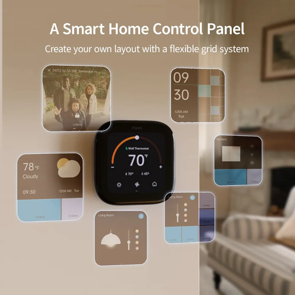 Aqara Thermostat Bộ Điều Khiển Nhiệt Độ Hub W200