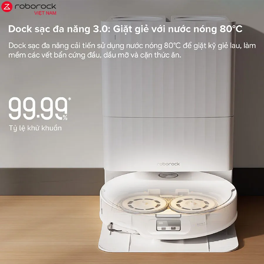 Robot Hút Bụi Roborock Qrevo Edge 2