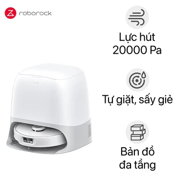 Robot Hút Bụi Roborock Qrevo Curv 2 Flow