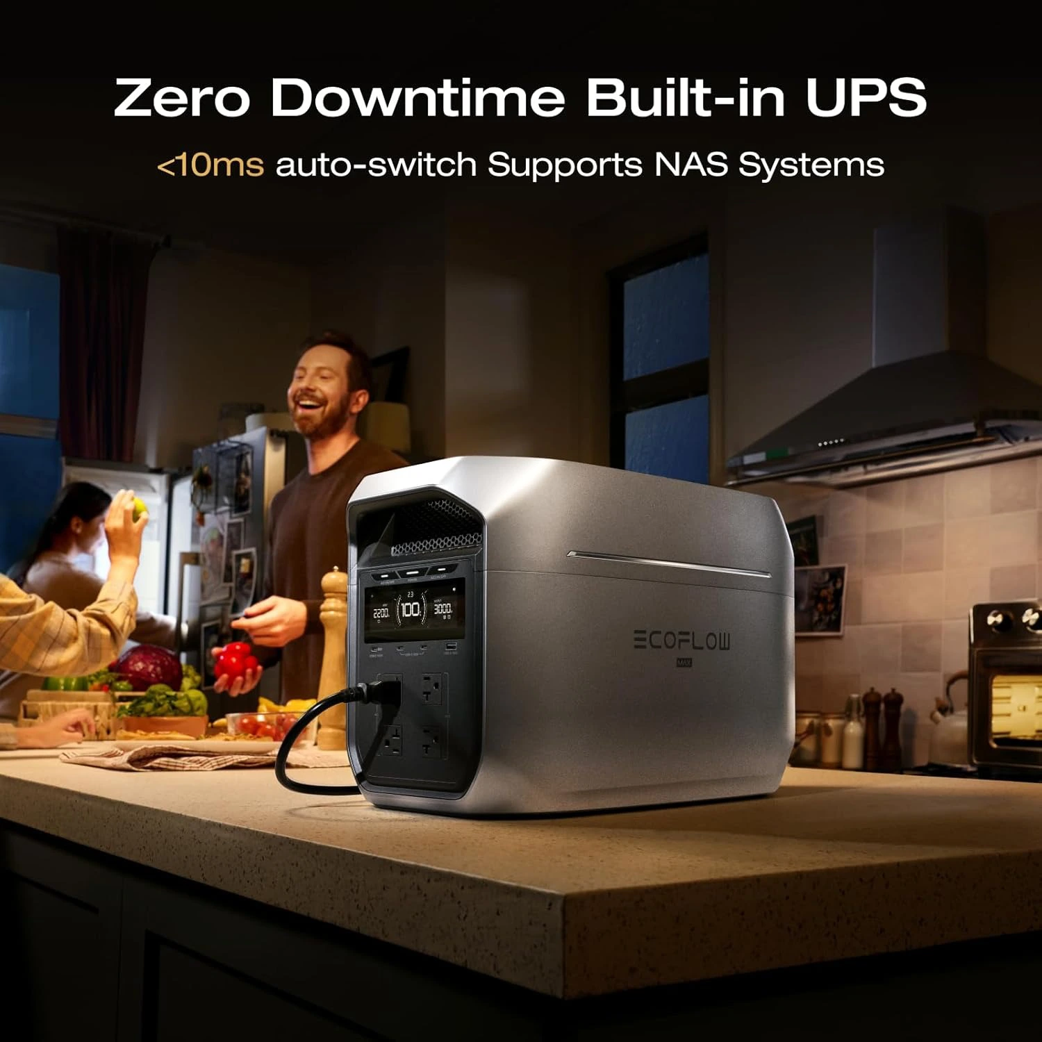 Trạm Sac Di Động Ecoflow Delta 3 Max Plus
