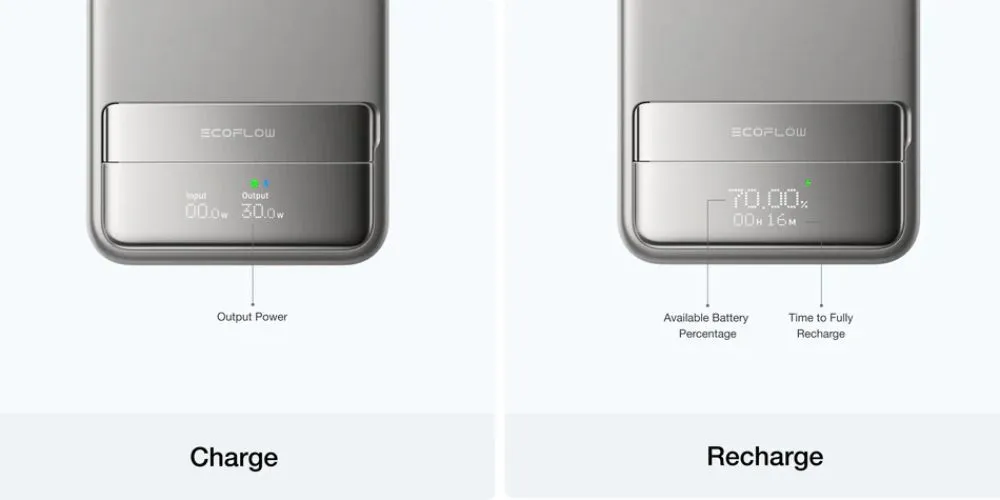 Pin Sạc Dự Phòng Ecoflow RAPID Magnetic 10000 mAh