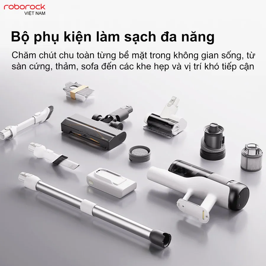 Robot Hút Bụi Cầm Tay Roborock H60 Hub Pro