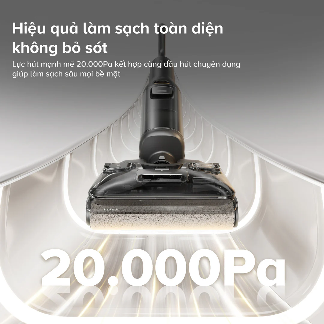 Robot Hút Bụi Cầm Tay Roborock F25 Ace Combo