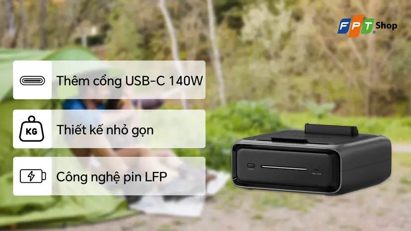 Trạm Sạc Di Động Ecoflow River 3 EB300