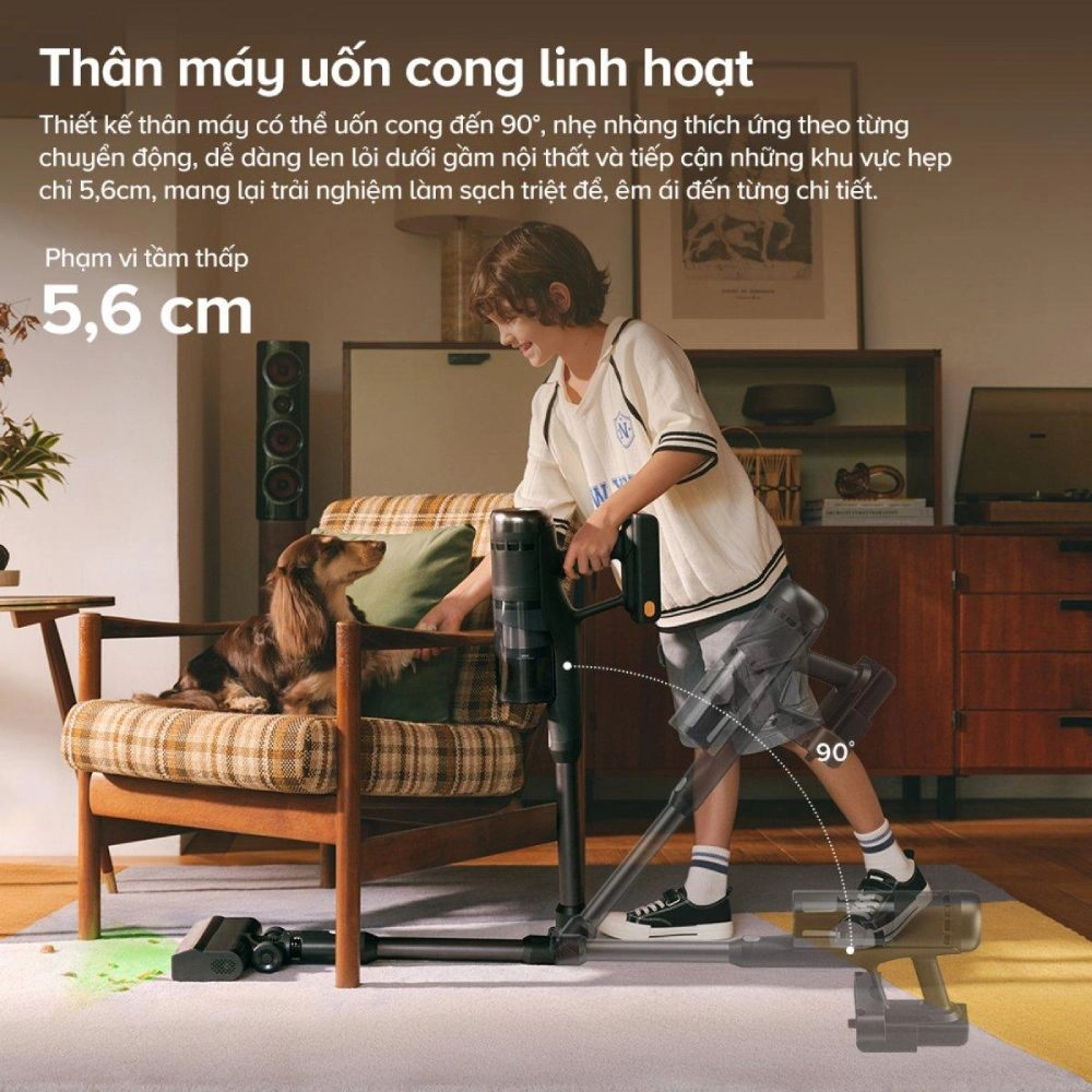 Robot Hút Bụi Cầm Tay Roborock H60 Ultra