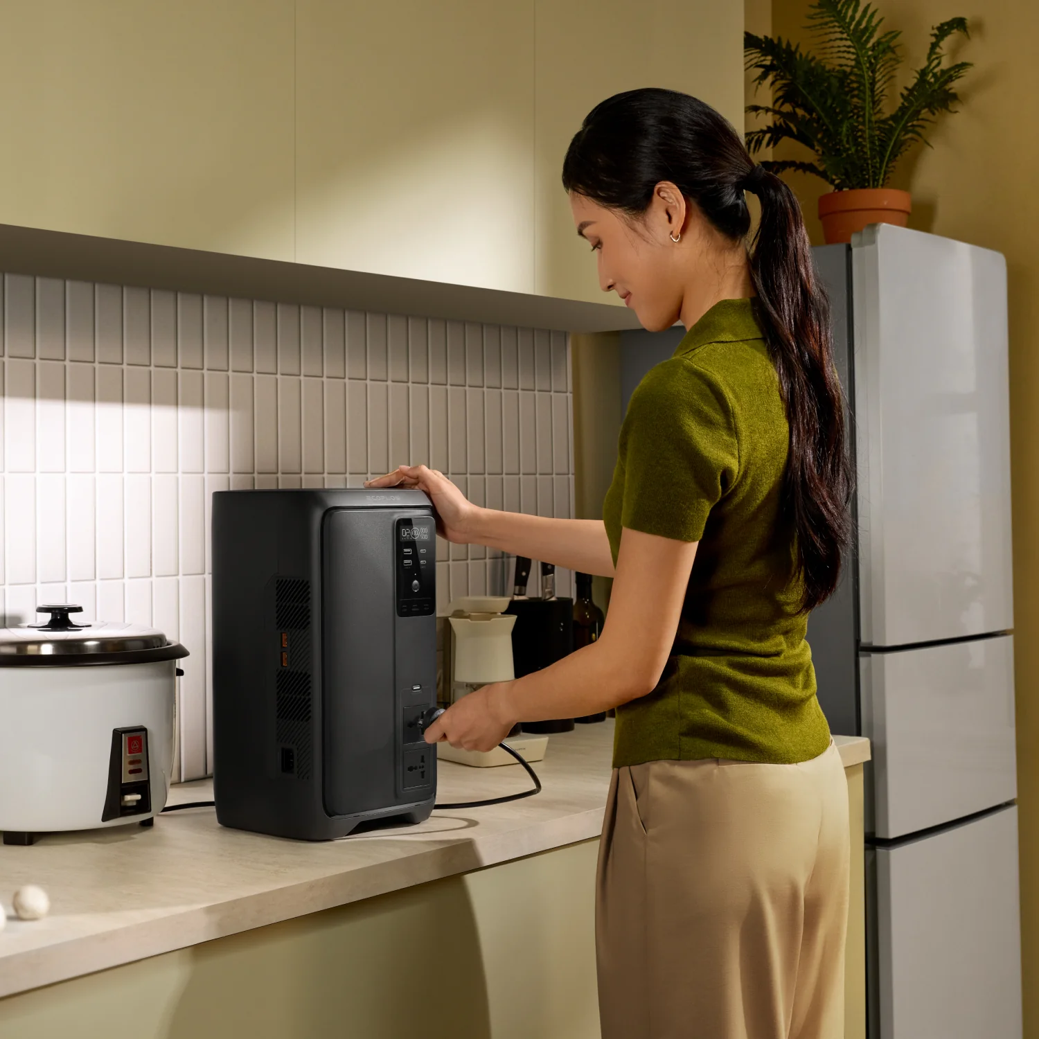 Trạm Sac Di Động Ecoflow Delta 3 Air 2000