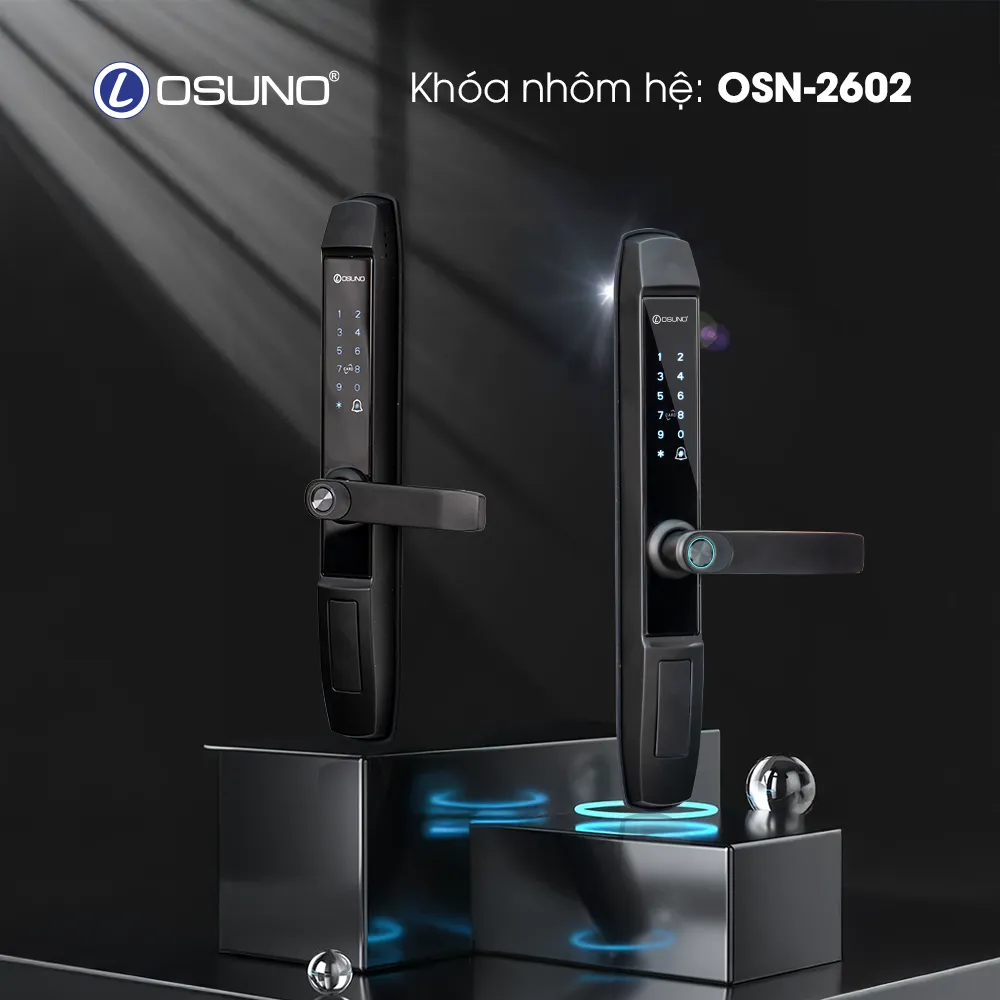 Khóa Cửa Vân Tay Thông Minh OSN-2602