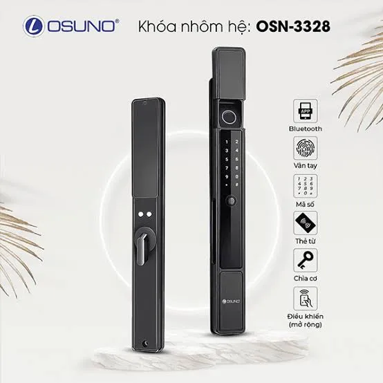 Khóa Cửa Vân Tay Thông Minh OSN-3328